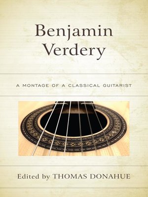 cover image of Benjamin Verdery